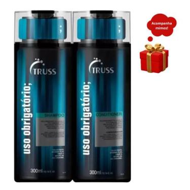Imagem de Truss Uso Obrigatório Shampoo e Condicionador Reconstrução Vegano 300m