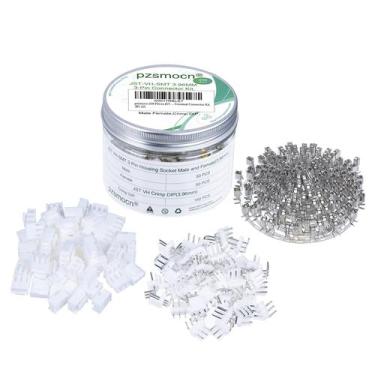 Imagem de Kit de conectores pzsmocn JST VH SMT 3,96 mm 3 pinos 250 unidades/50 c