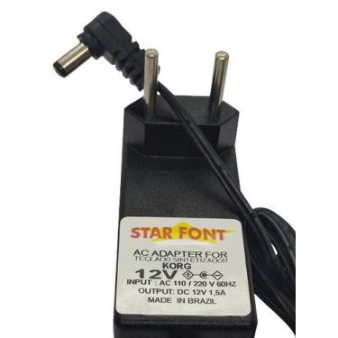 Imagem de Fonte Compatível para Equipamentos Korg - DC 12V 1500mA TC5 Bivolt - S