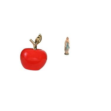 Imagem de Fenteer Escultura de Frutas em Cerâmica E Estátua de Resina de Jesus, Ornamento Decorativo para Casa, Café, Sala de Estudo, Escritório, Carro, Exibição de Fer