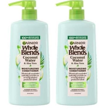 Imagem de Condicionador Garnier Whole Blends Água de Coco e Aloe 780mL