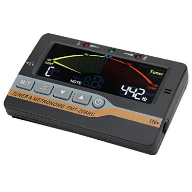 Imagem de XUXHOU Metrônomo de Portátil 3 Em 1 Com Indicador de Ajuste e Estrutura de Suporte Traseiro Dobrável para Jogadores de Preto