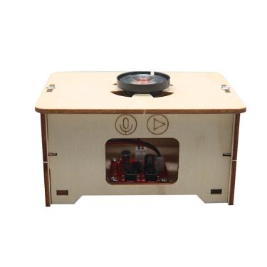 Imagem de Gravador de voz de madeira DIY Science Experiments para crianças