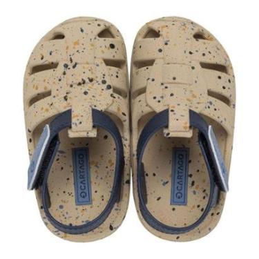 Imagem de Sandalia Papete Infantil Menino Conforto Cartago Oslo 12118-Masculino