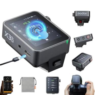 Imagem de Godox Disparador de flash sem fio X3 Pro-O X3Pro O TTL para Olympus, tela LCD sensível ao toque de 2,4 polegadas, bateria de íon de lítio de 2930 mAh integrada, sistema X sem fio de 2,4 GHz com 3