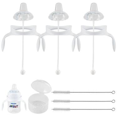 Imagem de Kit de conversão Sippy Cup XUNICUTE para Philips Avent, pacote com 3