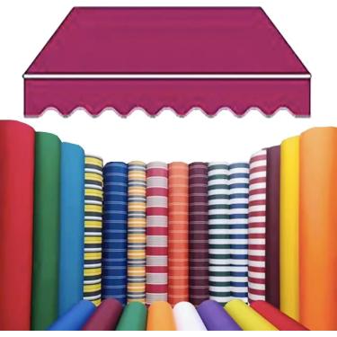 Imagem de Substituição De Tecido De Toldo, Capa Retrátil Para Toldo De 6,5 Pés, 8 Pés, 10 Pés, 13 Pés, 16 Pés E 20 Pés, Cobertura De Toldo à Prova D'água Para Pátio, Rose, 3.5x3m/11.5x9.8ft