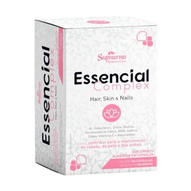 Imagem de Essencial Complex Hair Skin & Nails 60 Cáps 500mg Supraervas