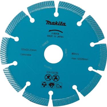 Imagem de Disco Diamantado Segmentado A Seco 125mm - A-80438 - Makita Rebolo Diamantado Segmentado A Seco 125mm - A-80438 - Makita