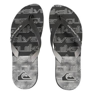 Imagem de Chinelo Quiksilver Layback Rubber Hown Down Preto-Masculino