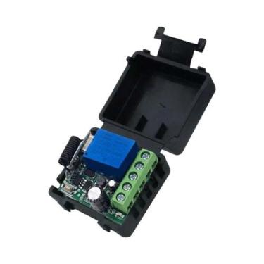 Imagem de Módulo Receptor De Relé De Controle Remoto Sem Fio RF 12V 433Mhz Para 