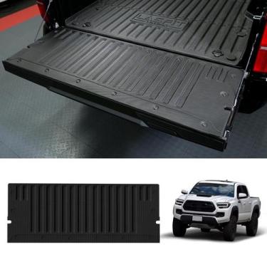 Imagem de Tapete traseiro de caminhão LASFIT para Toyota Tacoma 2024-2026 preto