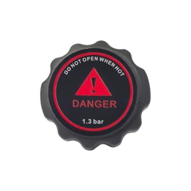 Imagem de Syzhuoyin 1 tampa do radiador, 1,3 barra, 19PSI, capa de aço de ajuste universal, compatível com Toyota, Nissan, Honda, Buick, Chevy, GMC, Dodge Ford, mais veículos