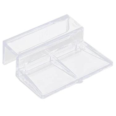 Imagem de Acouto Suporte de Canto Acrílico Transparente para Aquário, Suporte de Acrílico Bonito para Instalar Acessórios de Peixes, Moldura Transparente, de 90 Graus, Prateleira de Canto (Suporte de 12mm)