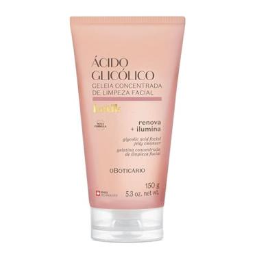 Imagem de O Boticário Geleia Concentrada de Limpeza Facial com Ácido Glicólico, Renova e Ilumina, para Pele Adulta, Tecnologia Suíça, 150g