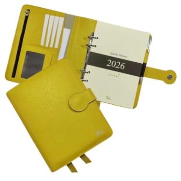 Imagem de Agenda Planner Couro 2026 126-R Personalizada Raffai Couros