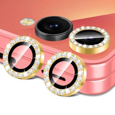 Imagem de Avocase Protetor de lente para câmera Samsung Galaxy Z Flip 7, capa de lente de vidro temperado com anel de metal individual, [forte absorção] capa de lente transparente HD ultrafina resistente a