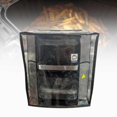 Imagem de Capa fritadeira air fryer britânia oven bfr2100 12 l cristal - Clean C
