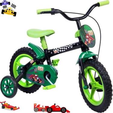 Imagem de Bicicleta Infantil Aro 12 com Rodinhas Masculina Radical Kid Styll Kid