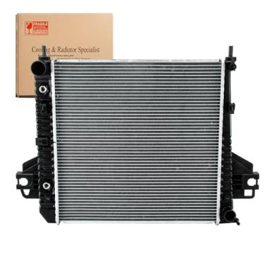 Imagem de Kaiakui Radiador de núcleo de alumínio de 26 mm compatível com Jeep Liberty Edition Base Renegade Sport 3.7L V6 AT MT 2002 2003 2004 2005 2006