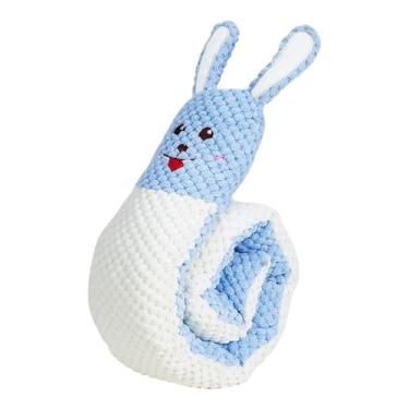 Imagem de Brinquedos barulhentos para cães | Brinquedo de mastigação de cachorro estridente | Boneca de pelúcia Squeaker macia, suprimentos para animais de estimação, quebra-cabeça de comida para estimulação de