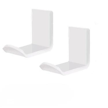Imagem de Suporte para Headset Gamer, Suporte de Parede para Fone de Ouvido (02 Brancos)