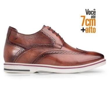 Imagem de Sapato Rafarillo Alth Vogue Couro Casual Você + Alto-Masculino