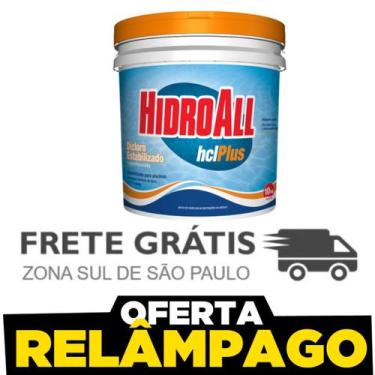 Imagem de Dicloro Estabilizado Granulado 10 KG HCL Plus - HidroAll