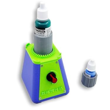 Imagem de Agitador de tinta elétrico, mini misturador de tinta de tatuagem multiuso, com motor de regulação de velocidade contínua, ventosa pegajosa, para garrafas de tinta de 19/25 mm