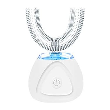 Imagem de Elétrico em forma de U para adultos IPX7 360 graus recarregável automático com temporizador 30s limpeza alta frequência