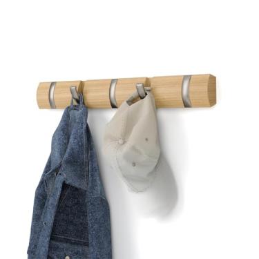 Imagem de Cabideiro de parede com ganchos Flip