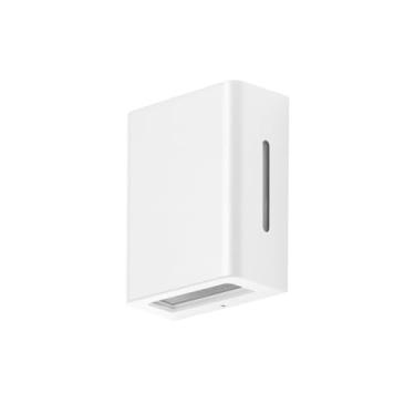 Imagem de Arandela Fussen 2 Aletas 10x13cm - Branco Fosco