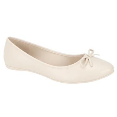 Imagem de Sapatilha Feminina Moleca Napa Sardenha 5726.115 - Original (Branco Off, BR, Adulto, Numérico, 34)