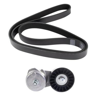 Imagem de TRQ Kit de componentes de correia de transmissão de ar condicionado compatível com Ford F-150 2011-2014