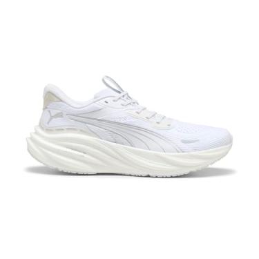 Imagem de PUMA Magnify Nitro 3 Tênis de corrida masculino, branco, Puma Branco/branco quente, 40