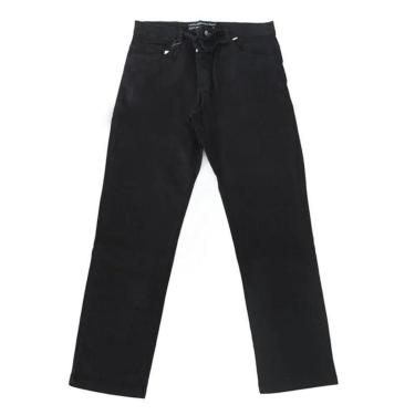Imagem de Calça Lrg Sarja Baggy Twill Pant Preto-Masculino