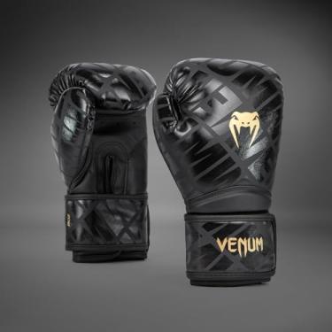 Imagem de Venum Luvas de boxe Contender 1.5 XT Kids - Preto-Dourado - 227 g