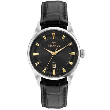 Imagem de Relógio Technos Masculino Executive Prata - 2115uao/0p