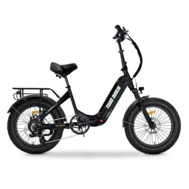 Imagem de Bicicleta Elétrica Dobrável Two Dogs Bigfoot T2 750w Lítio 48v c/ Alar