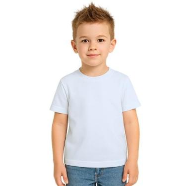 Imagem de Camiseta Branca 100% Poliéster para Sublimação - UseP4, Branco, Infant