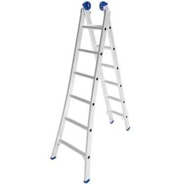 Imagem de Escada Extensível Alumínio Real 4x1 6 Degraus