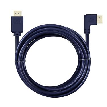 Imagem de Cabo Hdmi Aquário 4k903 4k Conector 90° 3m