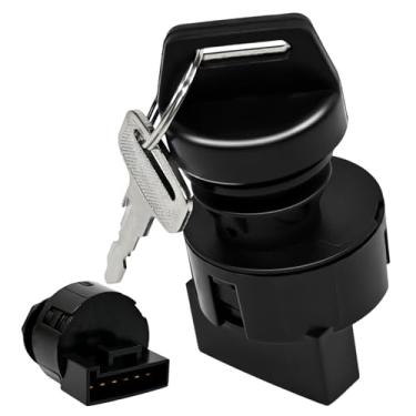 Imagem de 1 conjunto de chave de ignição, 3 posições, 6 pinos, chave de substituição para Polaris Ranger 2001-2018, blazer RZR Sportsman Scrambler Magnum Trail Blazer