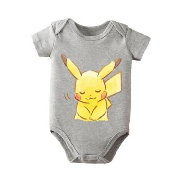 Imagem de Macacão De Algodão Baby Pokemon Squirtle, Macio E Fofo, Para Bebês De 