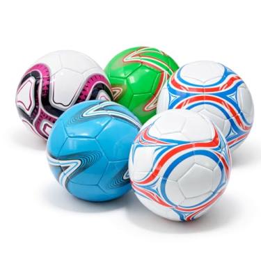 Imagem de Kit Bolas de Futebol Campo Treino Lazer 5 unidades