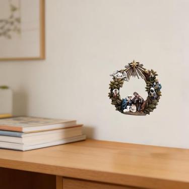 Imagem de Decoração acrílica em forma de adesivo de presépio adequado para decoração de casa na sala de estar ou escritório. Escolha de presente ideia: Halloween, Natal, aniversário, aniversário, dia dos