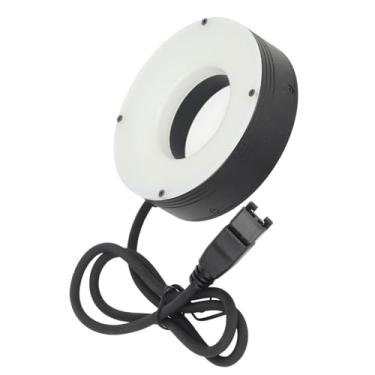 Imagem de KIMISS Lâmpada de Anel LED de Escopo - Iluminador de Luz de Anel de Alto Brilho para Câmera, Binocular, Escopo Estéreo, 24V