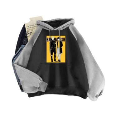 Imagem de Moletom Masculino De Moda Coreana Com Estampa De Banana Fish, Confortá