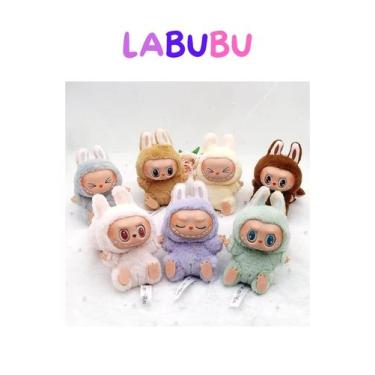 Imagem de Labubu Lafufu surpresa boneco famoso Virginia pelucia fofa dia dos nam