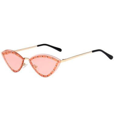 Imagem de Óculos de Sol Olho de Gato em Metal, Cores Candy, Sem Aro, para Esportes ao Ar Livre, Corrida e Ciclismo, 06